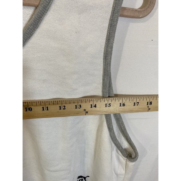 Puma Sports Shirt Womens Small White Gray Trim Logo Pullover Tank Top Women. - Picture 5 of 6